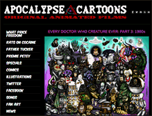 Tablet Screenshot of apocalypsecartoons.com
